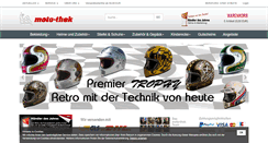 Desktop Screenshot of moto-thek-shop.de
